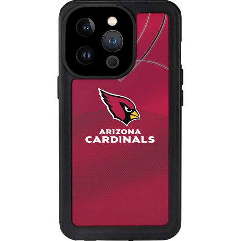 NFL Arizona Cardinals Team Jersey iPhone 15 Pro Waterproof Case